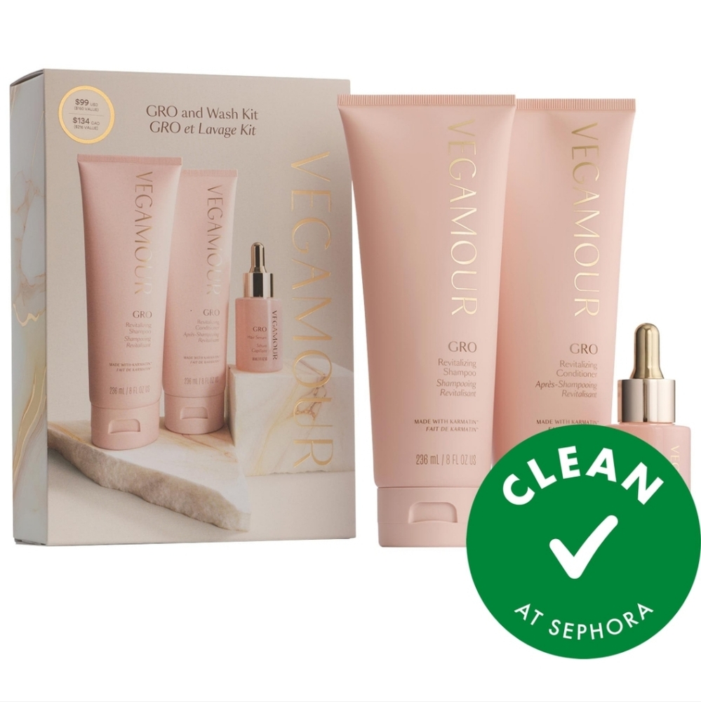 Vegamour GRO and Wash Kit